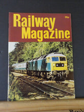 Railway Magazine 1979 September Dining on Wheels Dinner is Served 100 Years of R