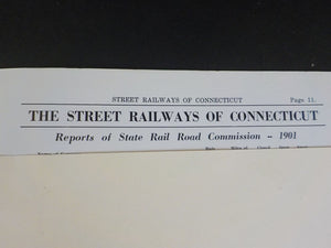 Transportation Bulletin #45 The Street Railways of Connecticut