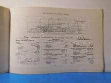 Baldwin Locomotive Works Record #72 Mallet Articulated Locomotives