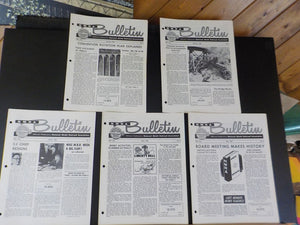NMRA Bulletin 1964 Complete Year 12 Issues   January thru December