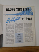 Along the Line 1941 March New York New Haven & Hartford Employee Magazine