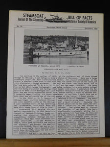 Steamboat Bill #36 December 1950 Journal of the Steamship Historical Society