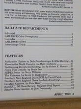 Rail Pace News Magazine 1993 April Railpace Alcos North Country Reading PA rail
