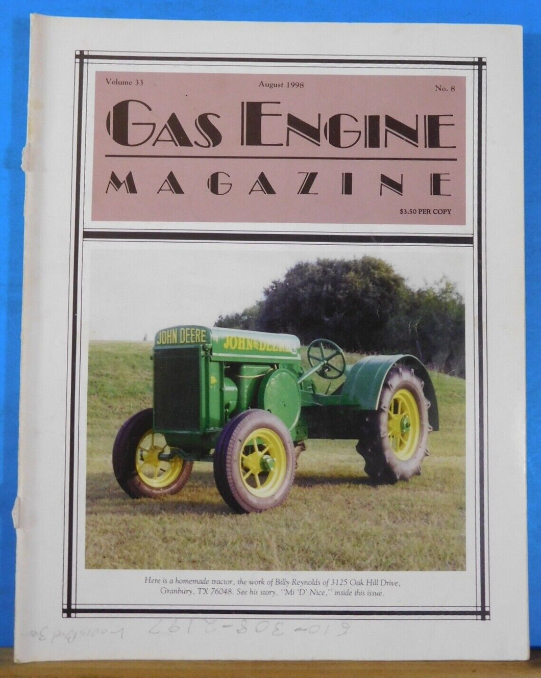 Gas Engine Magazine 1998 August Kubota D-20 Stirling Cycle Engines