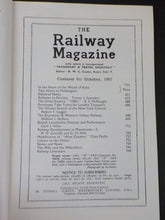 Railway Magazine 1957 October Prototype Tube Trains London Transport NYC Ottawa