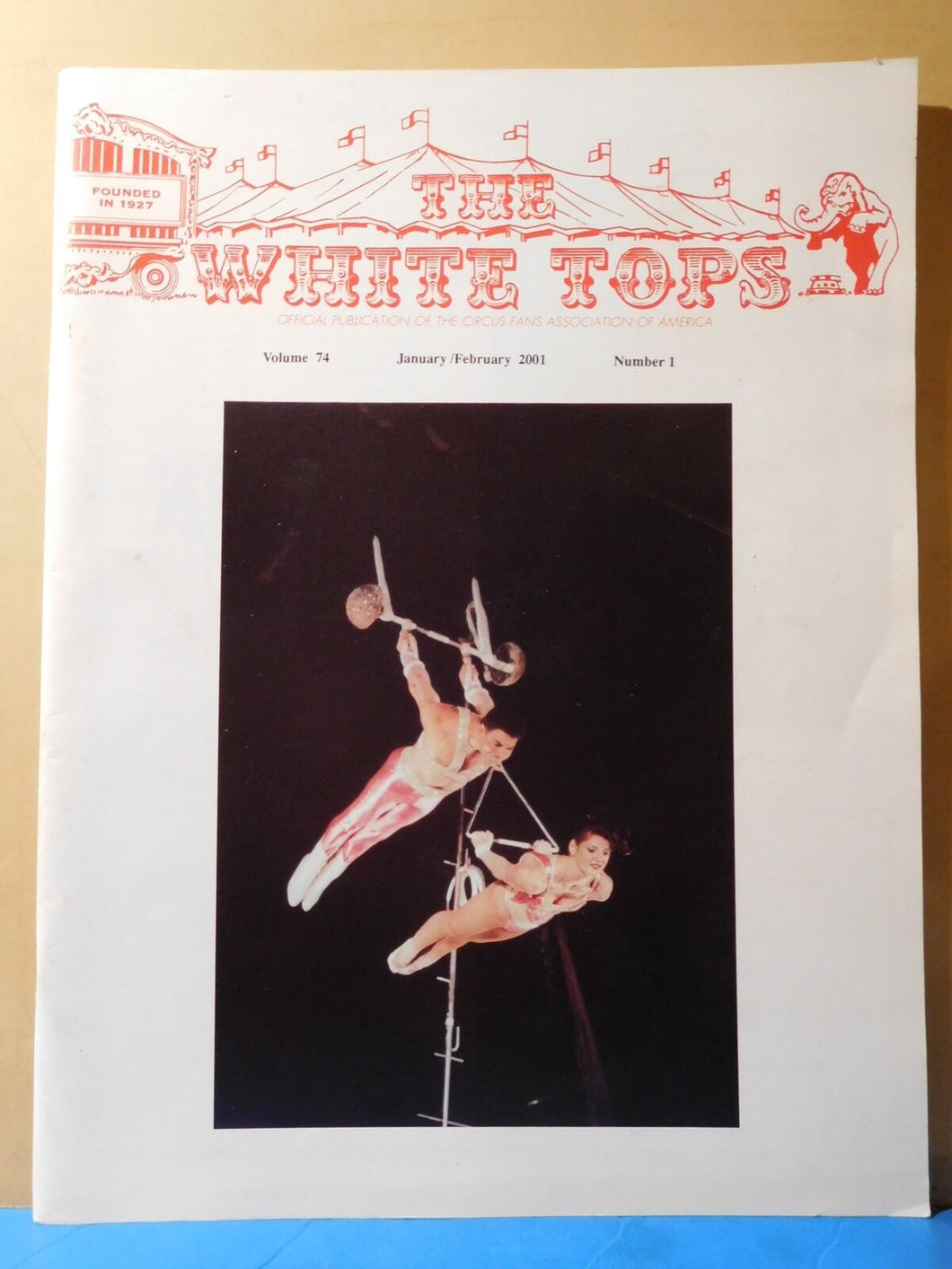 White Tops Circus Magazine 2001 January February Circus Time in the City