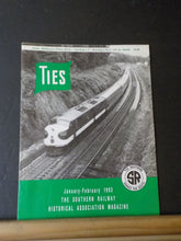 Ties Magazine Southern Railway Historical Assn 1993 January February V7 #1