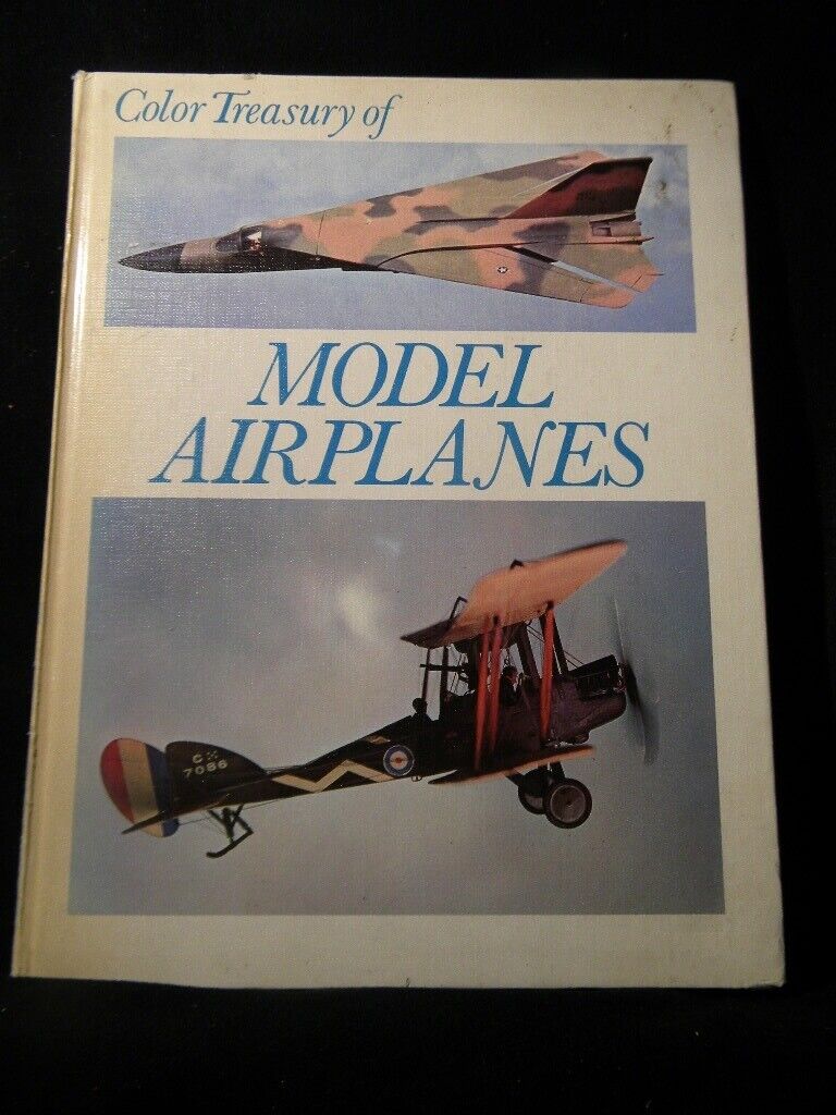 Color Treasury of Model Airplanes A miniature history of aviation Hard Cover