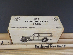 ERTL 1932 Panel Delivery Bank Wireless Ford Delivery Van 1/25th scale