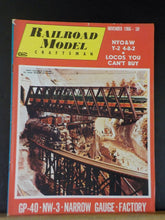 Railroad Model Craftsman Magazine 1966 November RMC NYO&W Y-2 4-8-2 Locos you cn