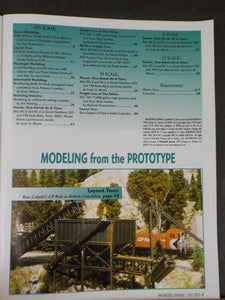 Railmodel Journal 2003 July 10 x 50 Foot CP Rail on 6 Decks