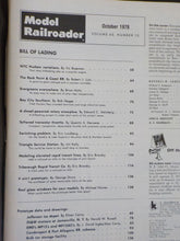 Model Railroader Magazine 1978 October Modeling elevated rapid transit lines