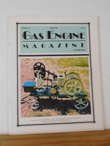 Gas Engine Magazine 1989 April Camp Creek threshers Air Force tractor Lindseys