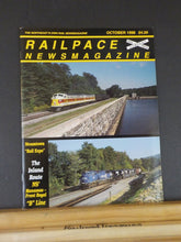 Rail Pace News Magazine 1998 October Railpace Inland Route NS B Line Manassas Fr