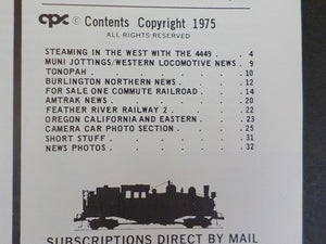 Pacific News #171 1976 January Commuter Railroad for sale Freedom Train Amtrak