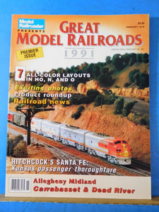 Great Model Railroads 1991 Premier Issue C&O SF PRR
