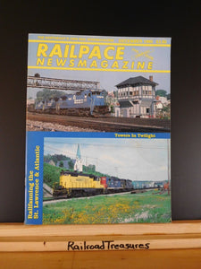 Rail Pace News Magazine 1990 December Railpace St Lawrence & Atlantic  Towers in