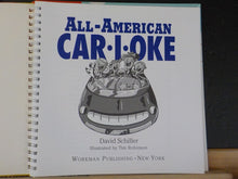 All American Car-i-oke by David Schller includes CD + 3 lyrics booklets Hard Cov