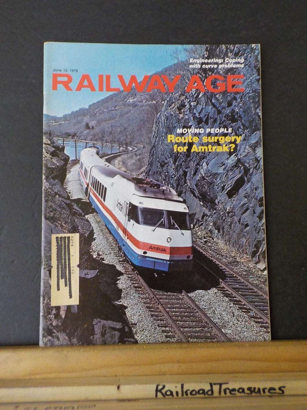 Railway Age 1978 June 12 Route surgery for Amtrak