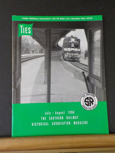 Ties Magazine Southern Railway Historical Assn 1996 July August NC/VA State Line
