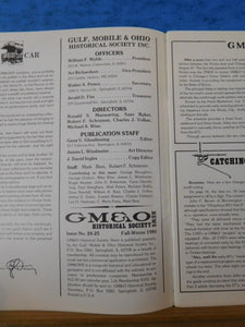 GM&O Historical Society News Magazine #24 /25 Fall / Winter