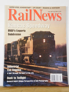 RailNews #428 1999 July Kansas Speedway industrial los Angeles UP Steam