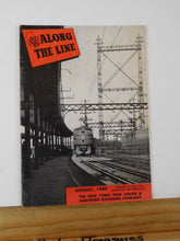 Along the Line 1949 August New York New Haven & Hartford Employee Magazine