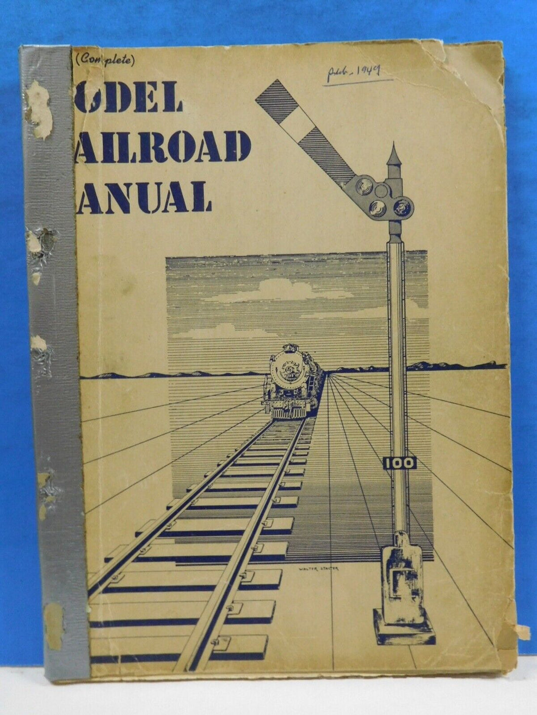 Model Railroad Manual 1949 edition  Railroad Model Craftsman Staff