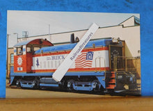 Postcard Buick Motor Division of General Motors Corporation locomotive #1776