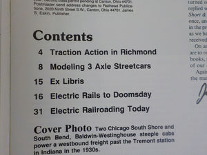 Traction Prototype and Models Magazine Issue 2 V1 #2 RIchmond 3 Axle streetca