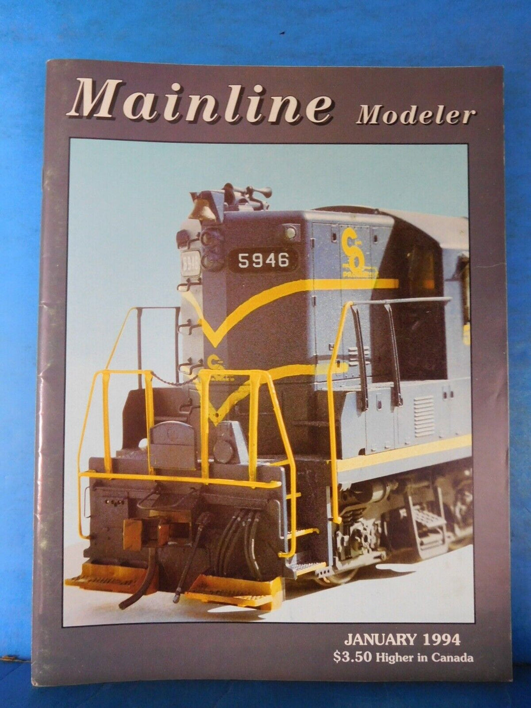 Mainline Modeler 1994 January BN 3 unit FW&D Yard office acid non pressure cars