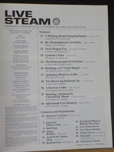 Live Steam Magazine 1996 September / October Walking Beam pumping engine air br