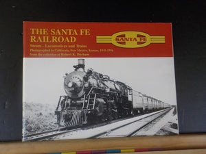 Santa Fe Railroad Steam Locomotives and Trains Photographed in CA NM KS 1935-56