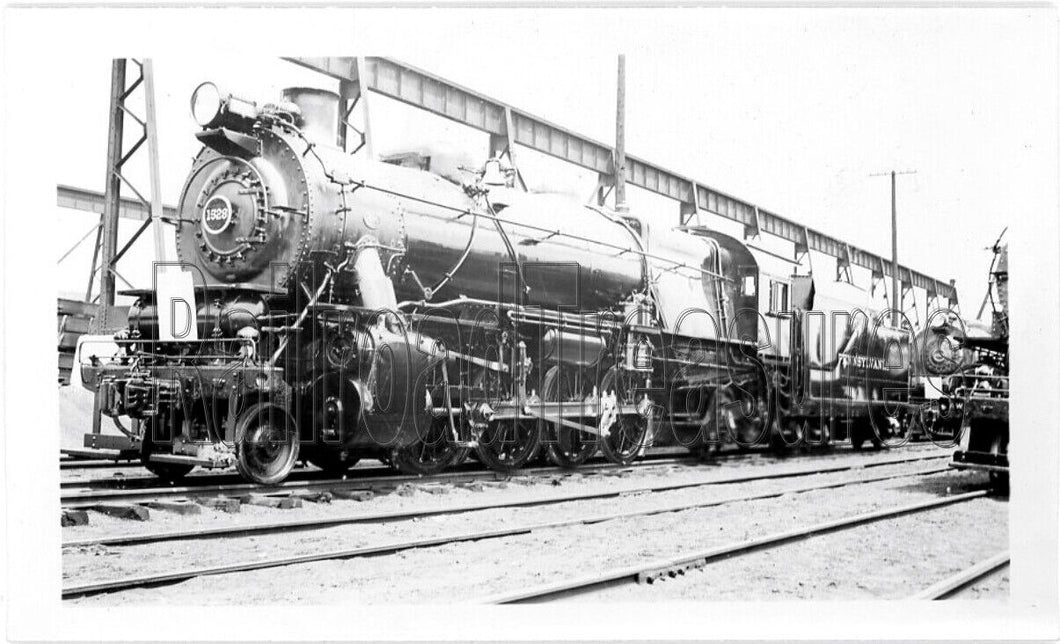 PHOTO Pennsylvania Railroad #1528 Locomotive Photo  PRR 3 1/2x5 1/2