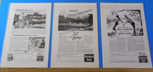 Ads Burlington Route Lot #11 Advertisements from various magazines (10)