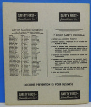 Boston & Maine employee timetable #2 1963 B&M ETT