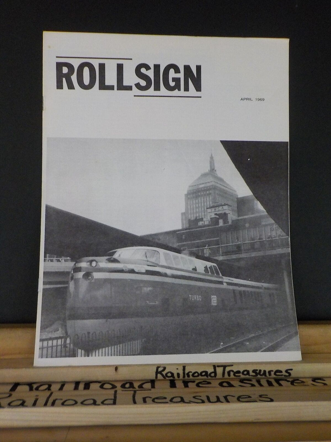 Rollsign Magazine of New England Transit News 1969 April Watertown trolley line