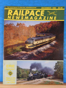 Rail Pace News Magazine 1993 December Railpace Erie CSX Allegheny steam