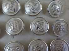 Pennsylvania Railroad small buttons Lot of 20 small silver buttons