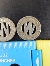 Token Capital Transit Co One fare in the District of Columbia (2 tokens)