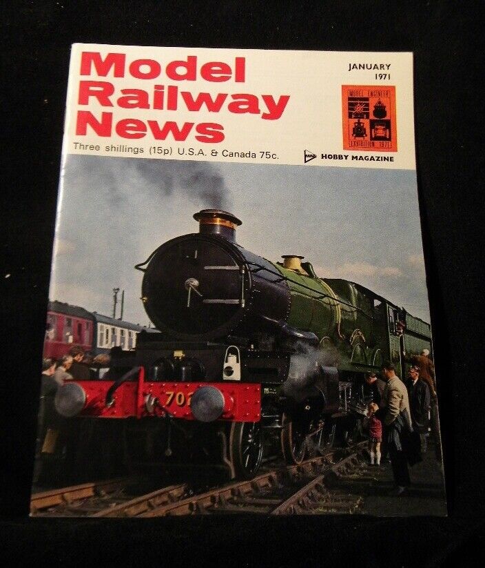 Model Railway News 1971 January SE&CR Continental stock Wagons of the private tr