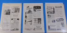 Ads Baltimore & Ohio Railroad Lot #1 Advertisements from magazines (10)