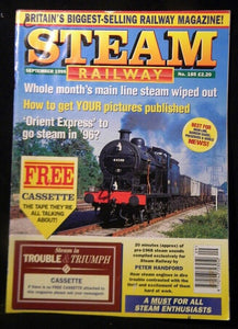 Steam Railway #185 September 1995 Orient express steam in 96?
