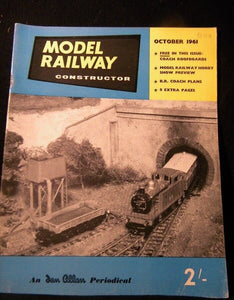 Model Railway Constructor 1961 October Glued track construction Southern Electri