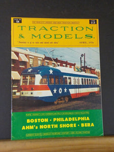 Traction & Models #134 1976 April Boston Philadelphia Bera Interurban Heavy elec