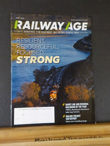 Railway Age 2020 April Resilient, Resourceful, Focused TRRA Reading & Northern