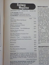 Railway Magazine 1979 November Aire Valley Merry-Go-Round Electric Centenary Tri