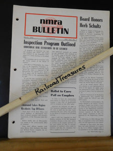 NMRA Bulletin 1954 March #7 of 20th Year Inspection Program Outlined