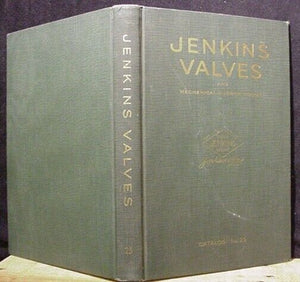 Jenkins Valves and Mechanical Rubber Goods Catalog 23 1933 Hard Cover 264 pages