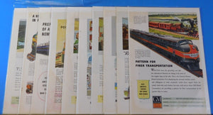 Ads General Motors Lot #5 Advertisements from Various Magazines (10)